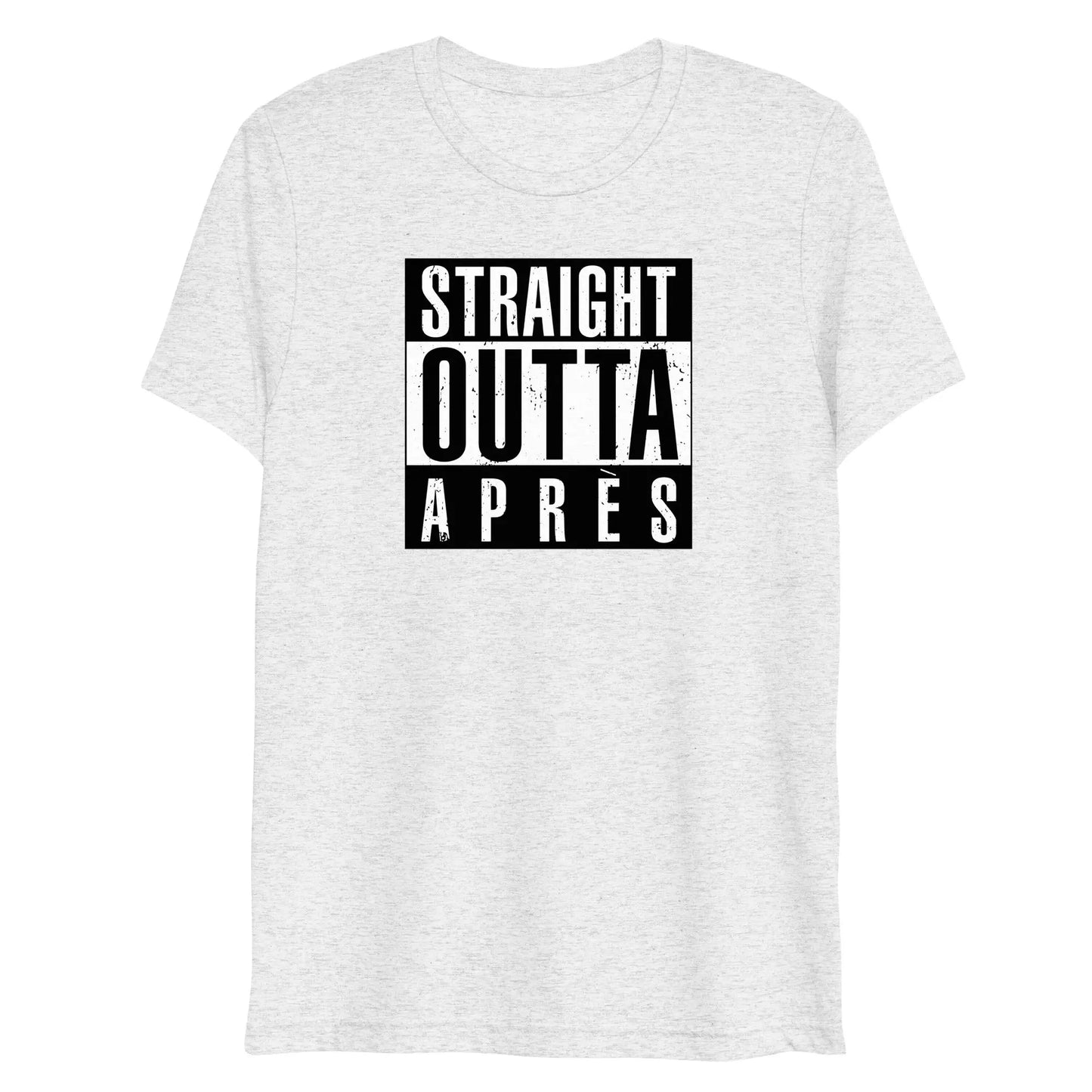 Straight Outta Après Ski T-Shirt (Light Colors) - All About Apres Ski
