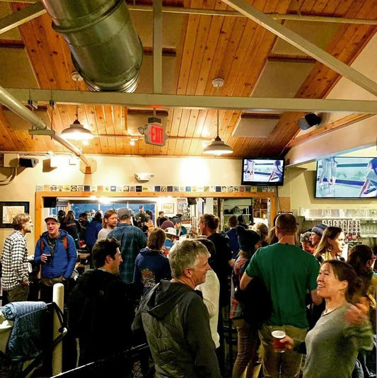 Après Ski at Snake River Brewing, "Jackson Hole's Living Room" - All About Apres Ski
