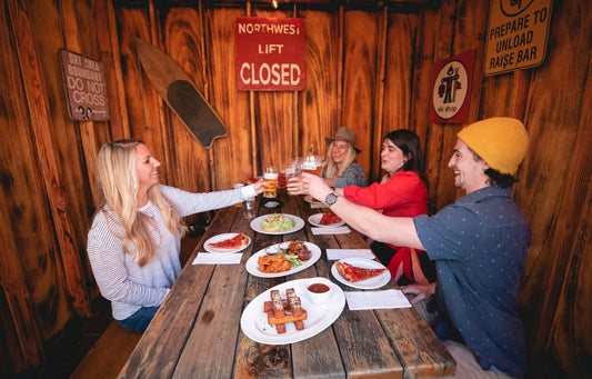 Après Ski in 10 Barrel Brewing's New ‘Pub Huts’ This Winter - All About Apres Ski