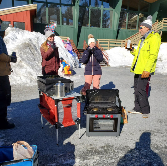 Camp Chef Plus Après-Ski Tailgate Party Equals Happiness - All About Apres Ski