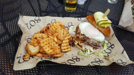 Foodie Friday: The 802 Burger - All About Apres Ski