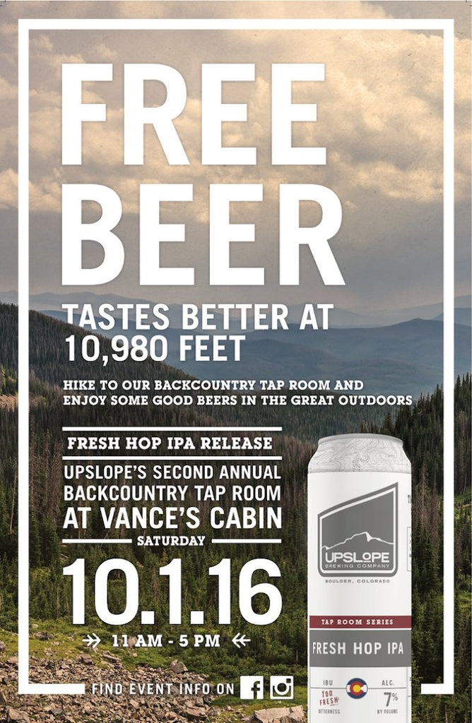 Free Apres Beers at 11000 Feet This Saturday