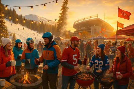 apres ski tailgate party