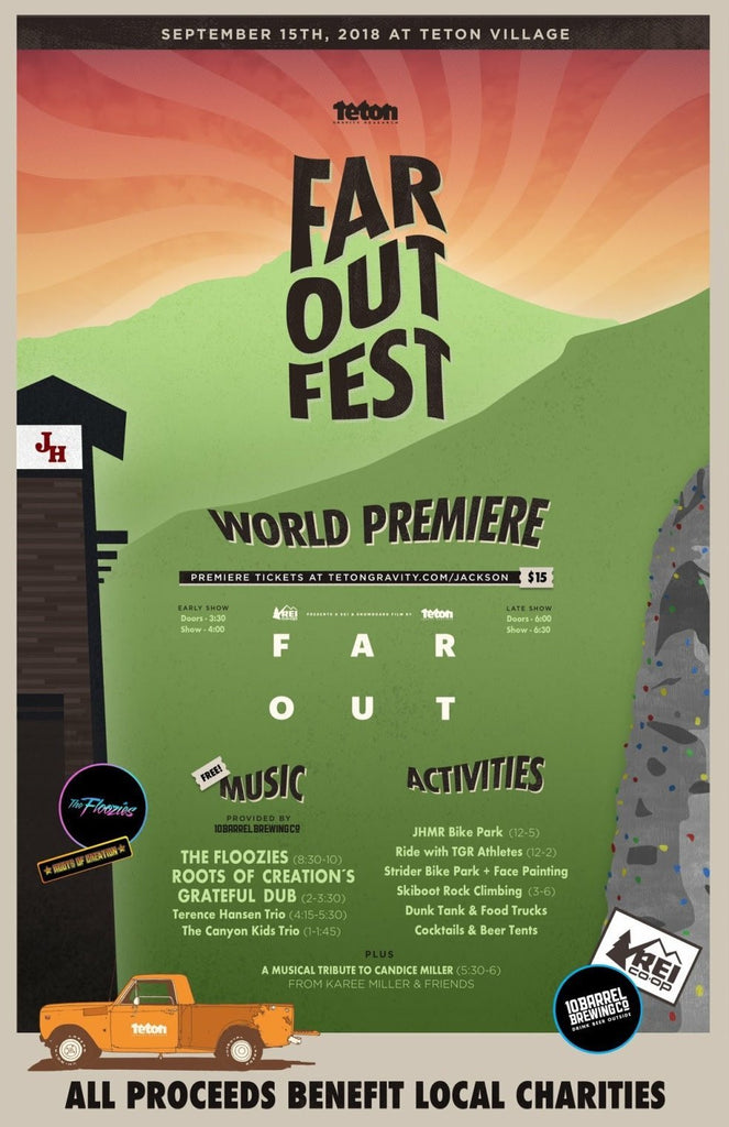 Jackson Hole Mountain Resort Hosts Teton Gravity Research World Premiere of FarOutFest this Saturday, September 15th