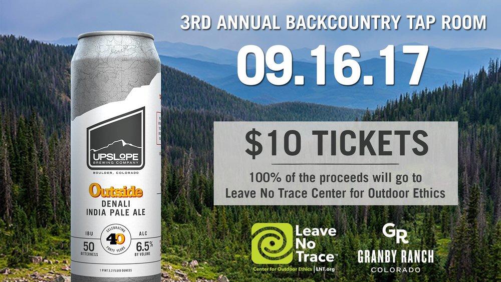 This Year's Backcountry Tap Room To Celebrate Outside Magazine's 40th Anniversary