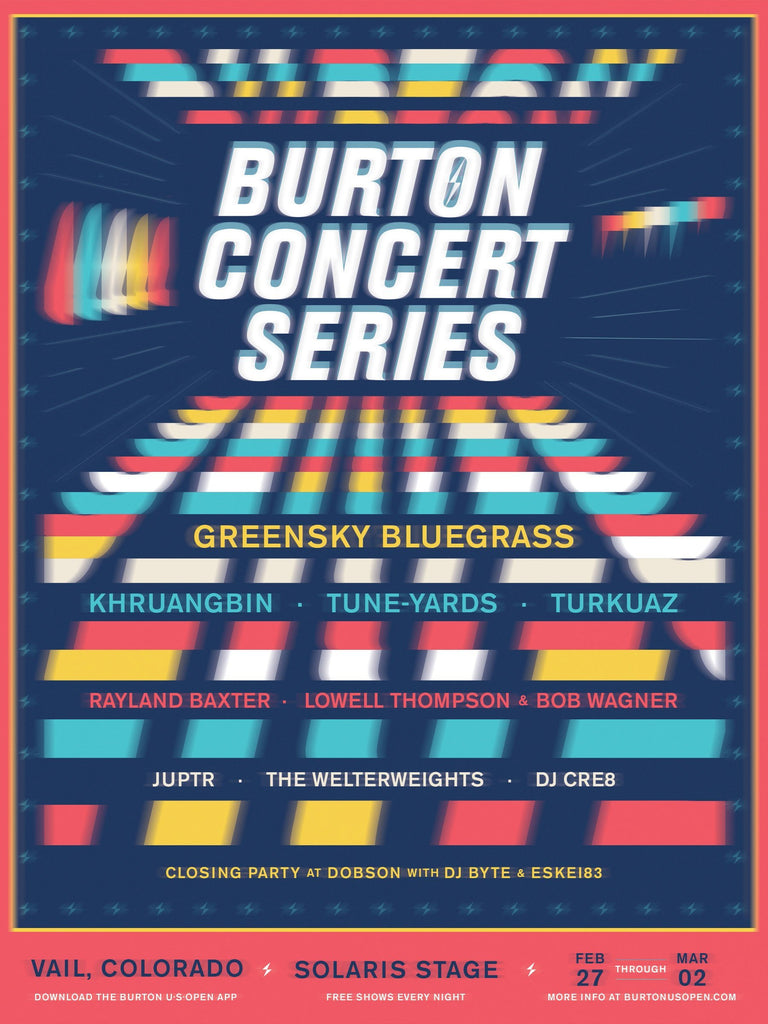 This Year's Burton U.S. Open Concert Series Highlights A Variety of Unique Musical Acts