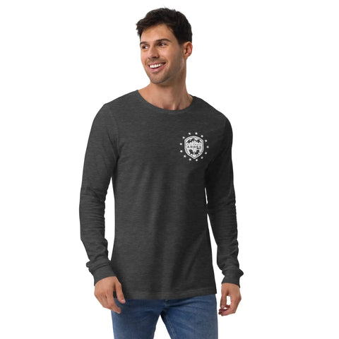 All About Après Distressed American Flag Long Sleeve Tee - All About Apres Ski