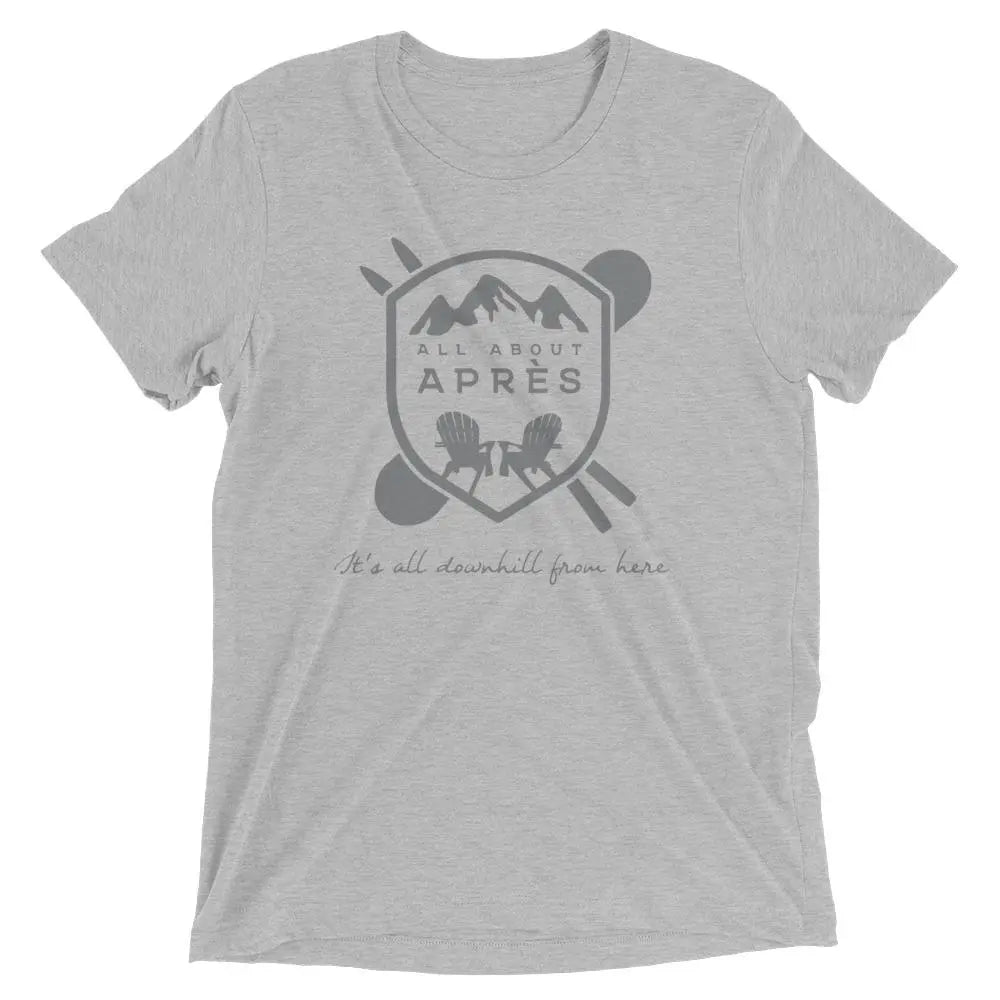 Adirondack Chair Après Ski T-Shirt - Grey - All About Apres Ski