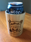 All About Après Wooden Koozie - All About Apres Ski