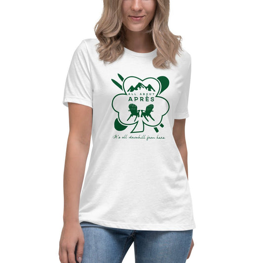 Après All St. Patrick's Day Women's T-Shirt - All About Apres Ski