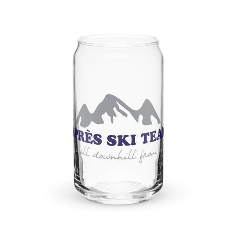 Après Ski Team Can-shaped glass - All About Apres Ski
