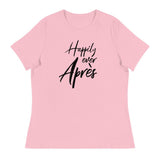 Happily Ever Après Women's Relaxed Ski T-Shirt - All About Apres Ski