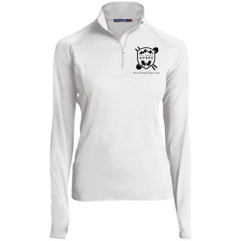 Women's 1/2 Zip Performance Pullover - All About Apres Ski